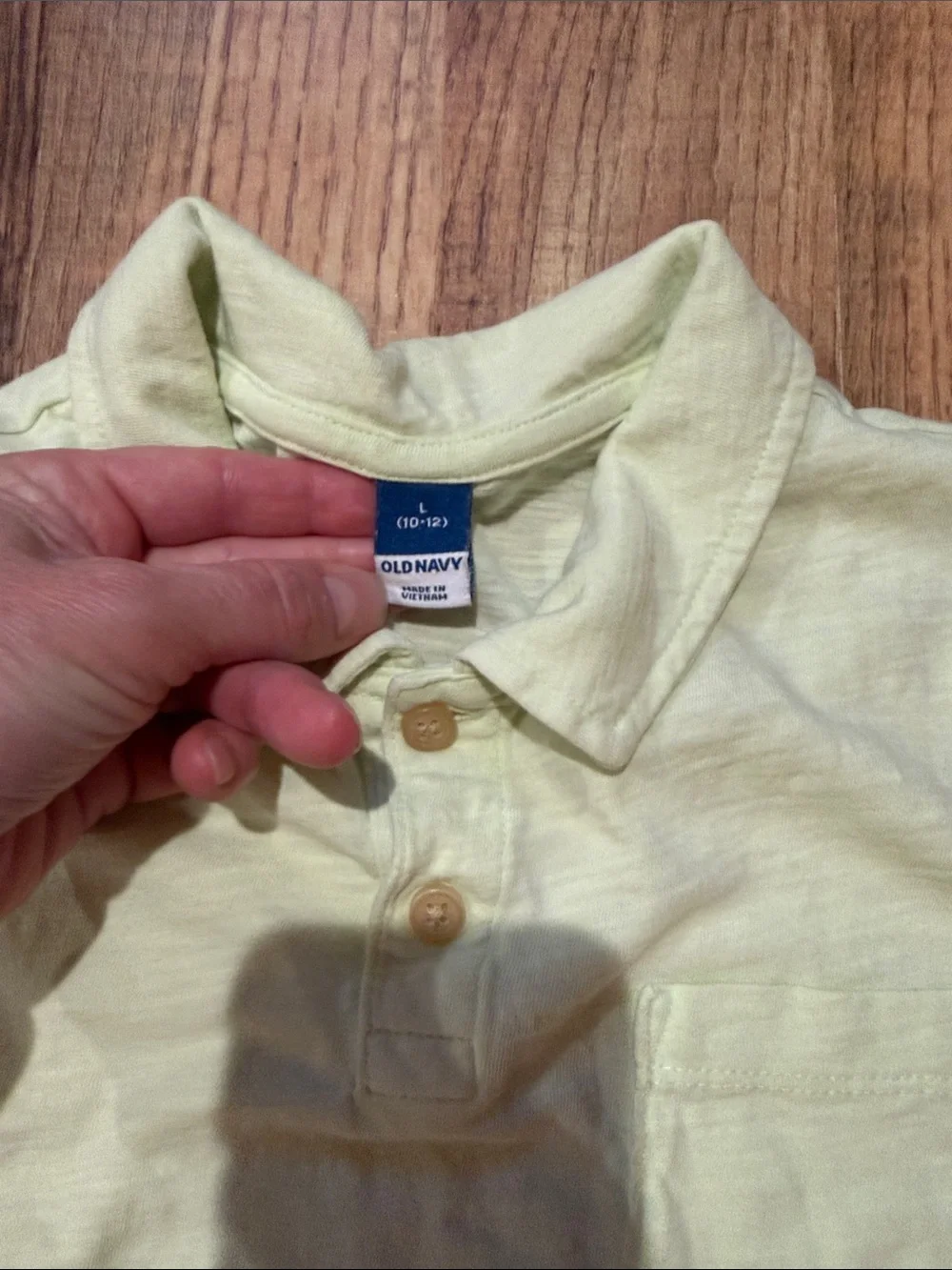 Boys' Short-Sleeve Button-Up Shirt & Polo - Size L